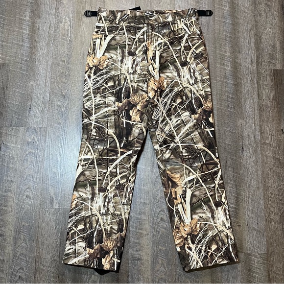 Drake Pants Vtg Drake Realtree Camo Fleece Lined Pants Mens Size